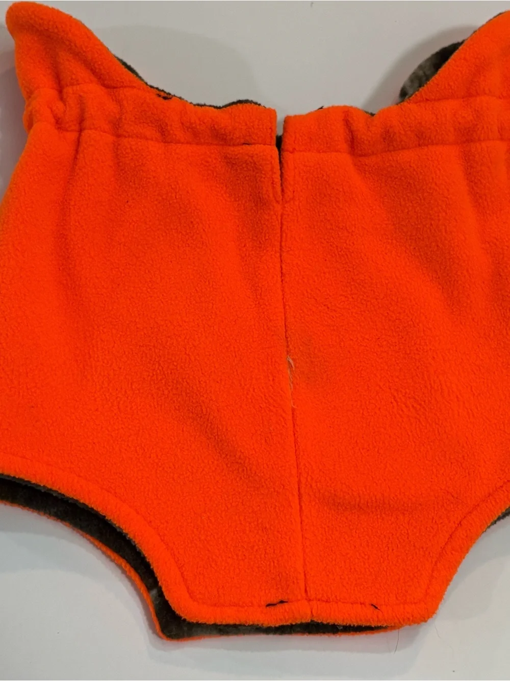Remington Kids Camo Fleece Neck Gaiter with Blaze Orange Trim